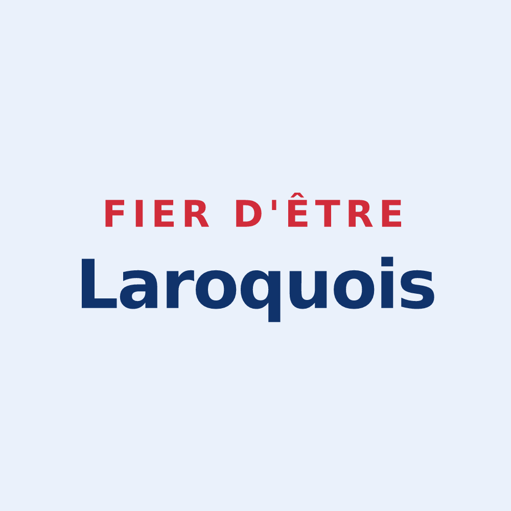 Sticker « Fier d'être Laroquois » — design pour Laroque-de-Fa