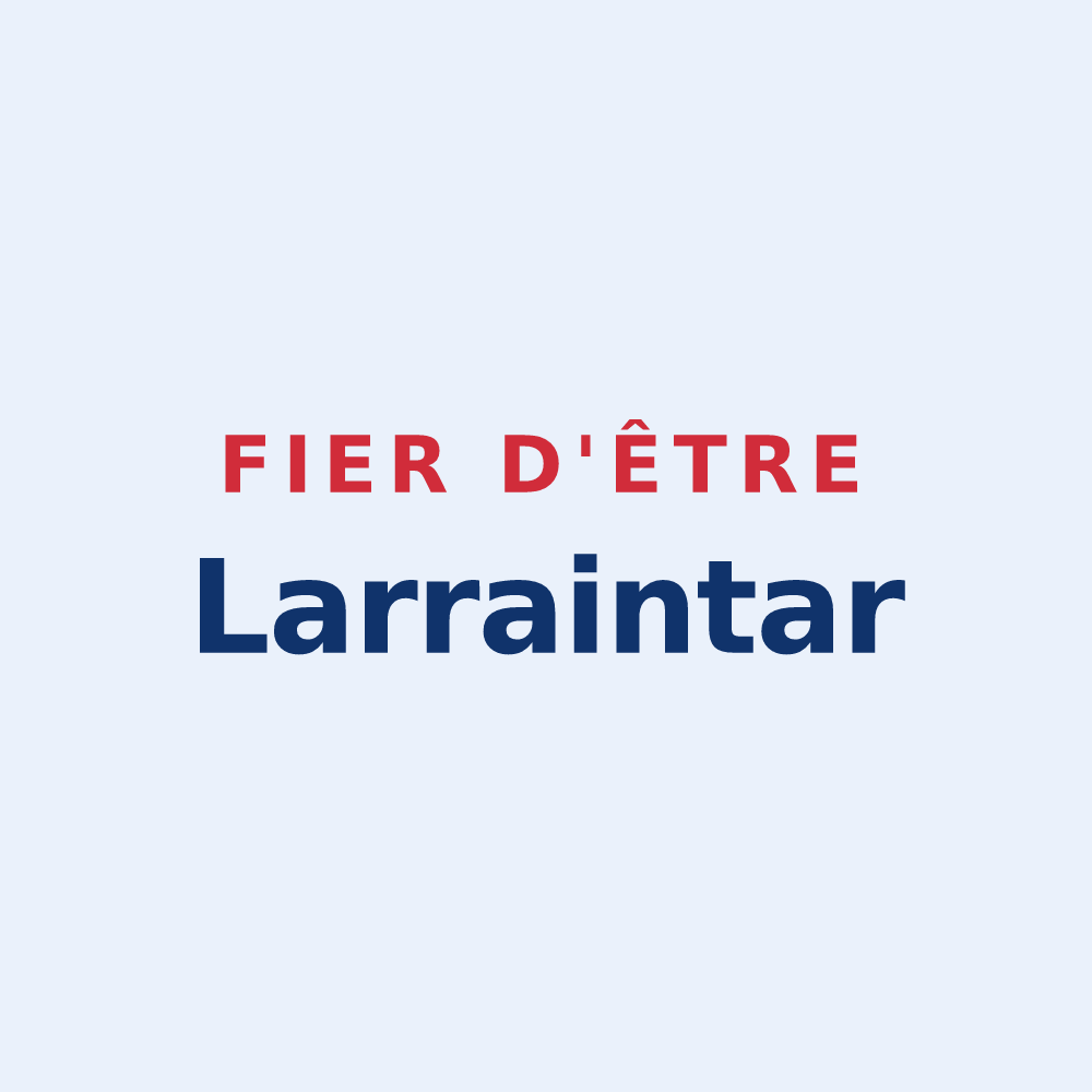 Sticker « Fier d'être Larraintar » — design pour Larrau