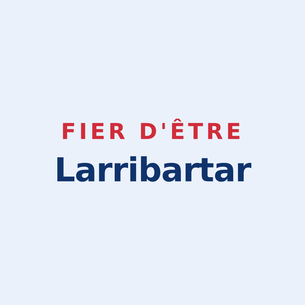 Sticker « Fier d'être Larribartar » — design pour Larribar-Sorhapuru