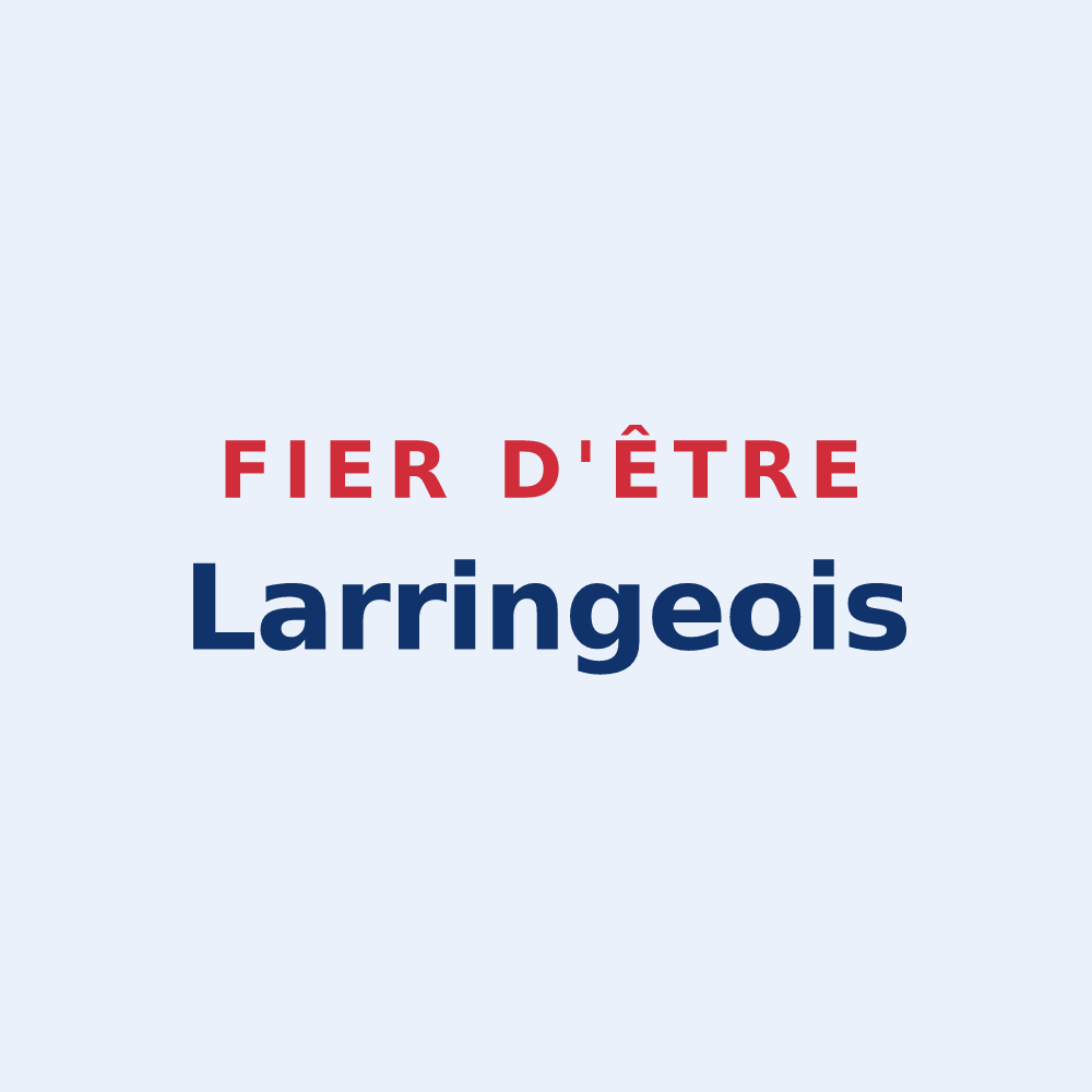 Sticker « Fier d'être Larringeois » — design pour Larringes