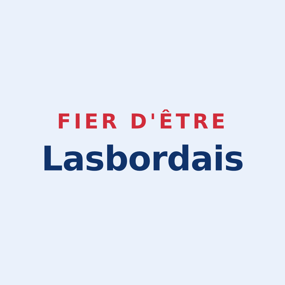 Sticker « Fier d'être Lasbordais » — design pour Lasbordes