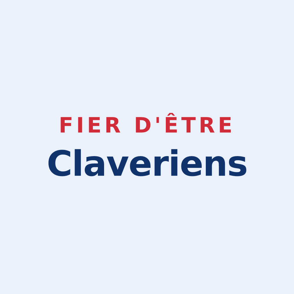 Sticker « Fier d'être Claveriens » — design pour Lasclaveries