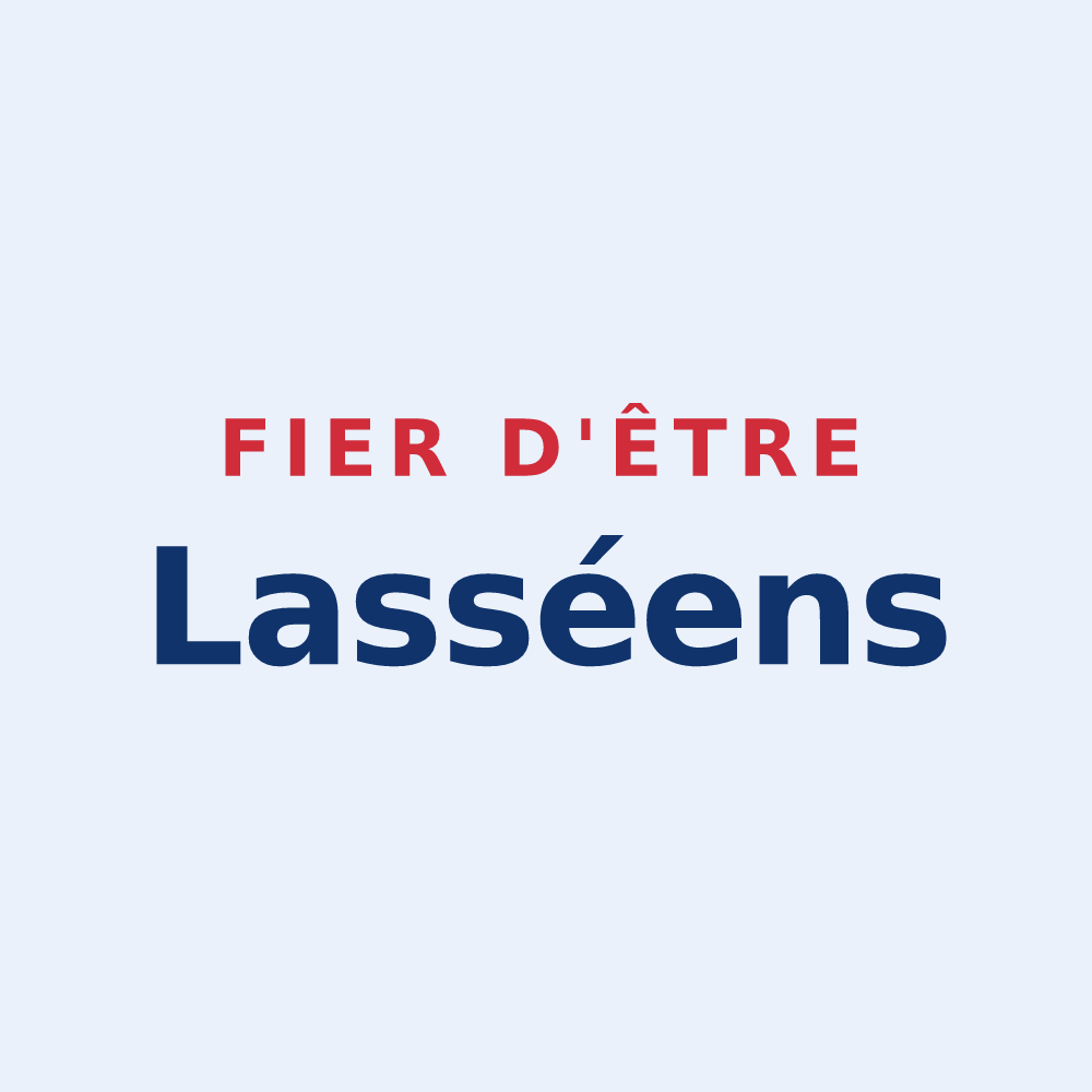 Sticker « Fier d'être Lasséens » — design pour Lassay-les-Châteaux