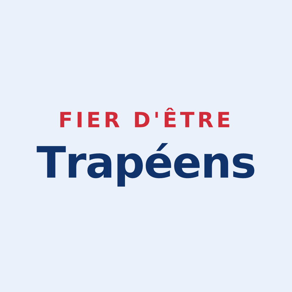 Sticker « Fier d'être Trapéens » — design pour Latrape