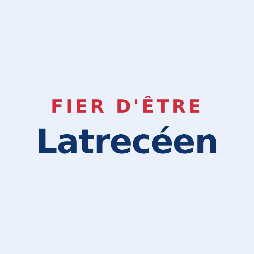 Sticker « Fier d'être Latrecéen » — design pour Latrecey-Ormoy-sur-Aube