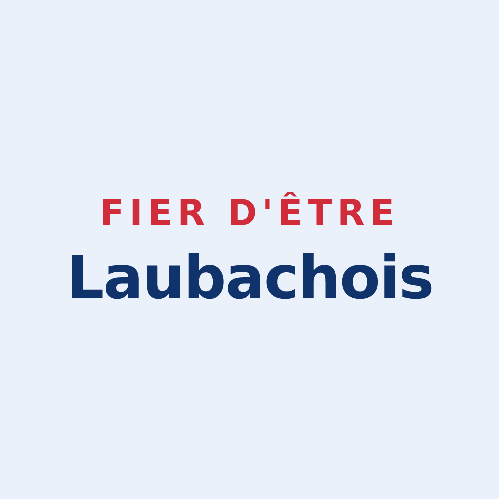 Sticker « Fier d'être Laubachois » — design pour Laubach