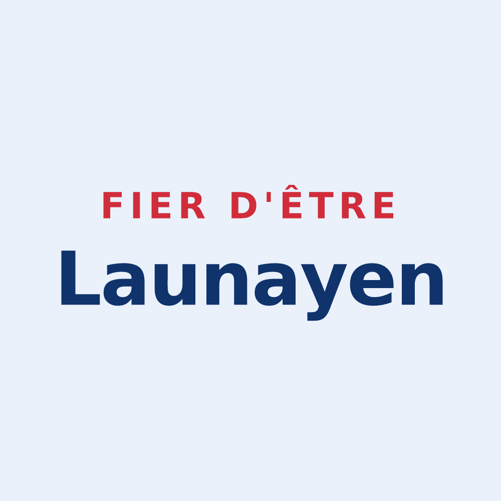 Sticker « Fier d'être Launayen » — design pour Launay
