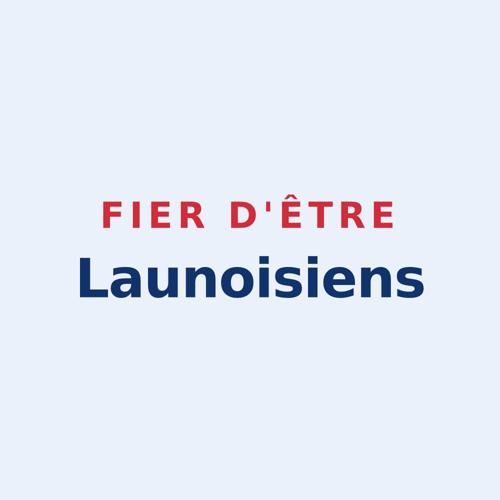Sticker « Fier d'être Launoisiens » — design pour Launois-sur-Vence
