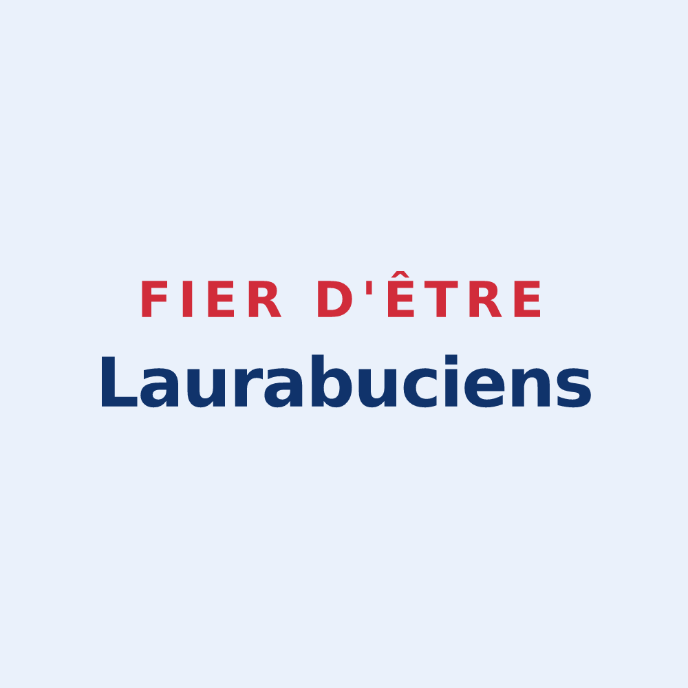 Sticker « Fier d'être Laurabuciens » — design pour Laurabuc