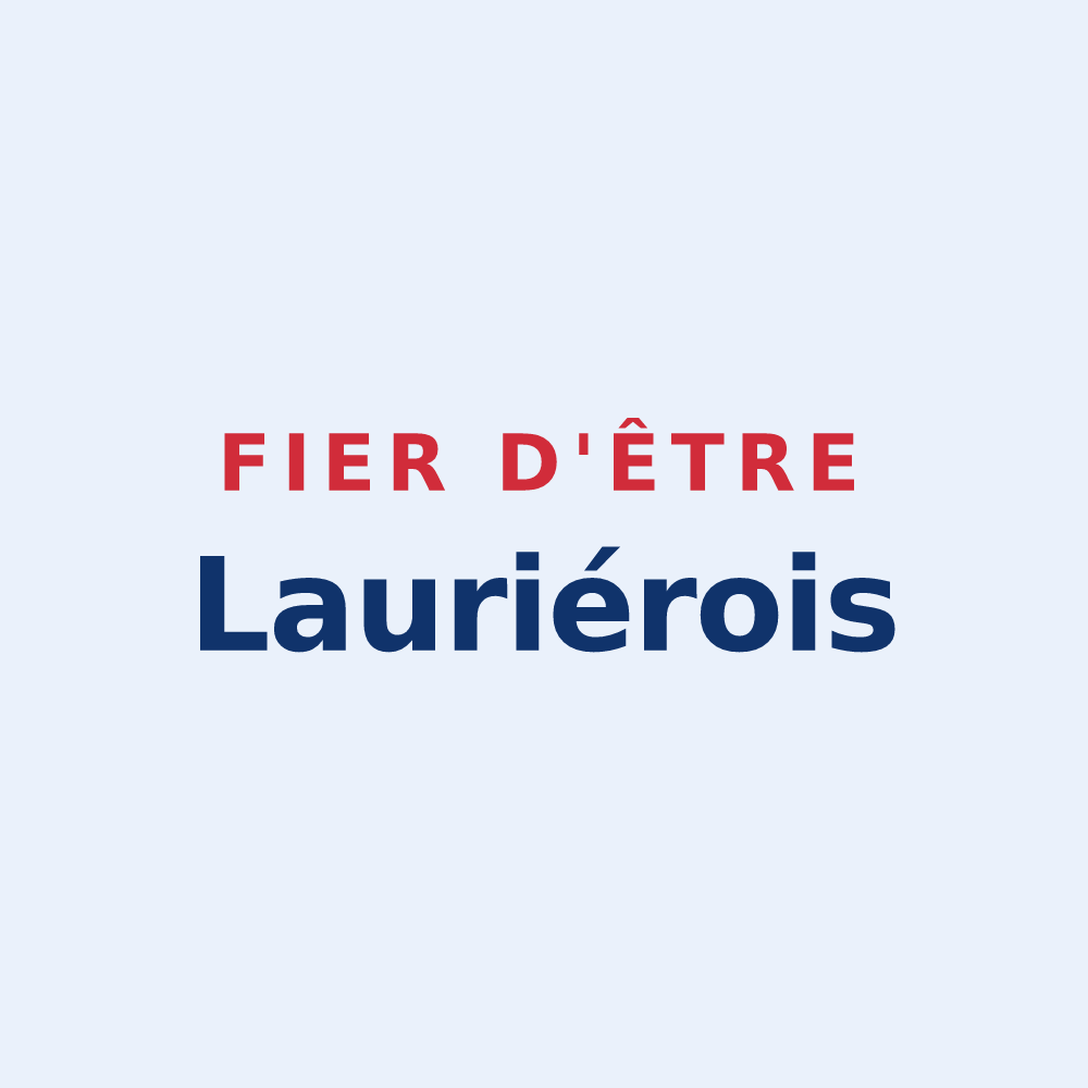 Sticker « Fier d'être Lauriérois » — design pour Laurière