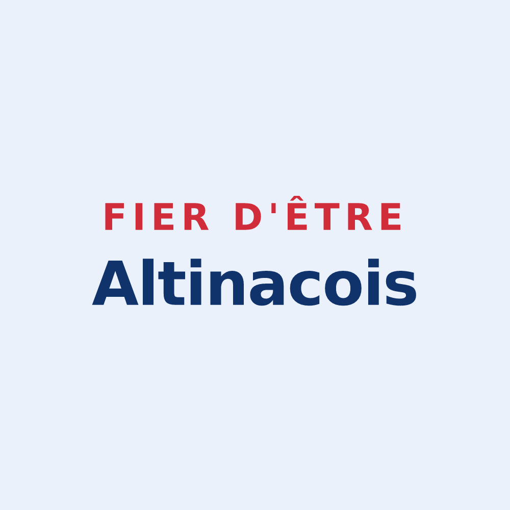 Sticker « Fier d'être Altinacois » — design pour Lautignac