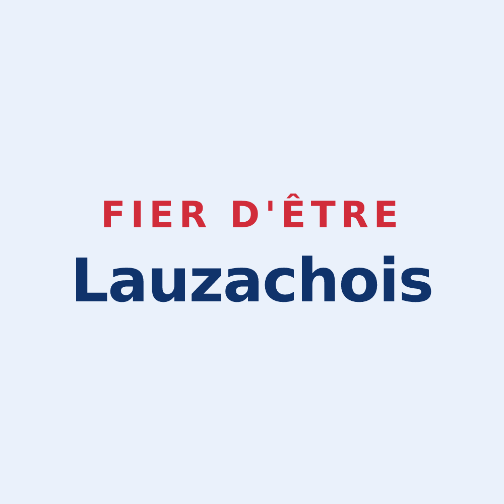 Sticker « Fier d'être Lauzachois » — design pour Lauzach