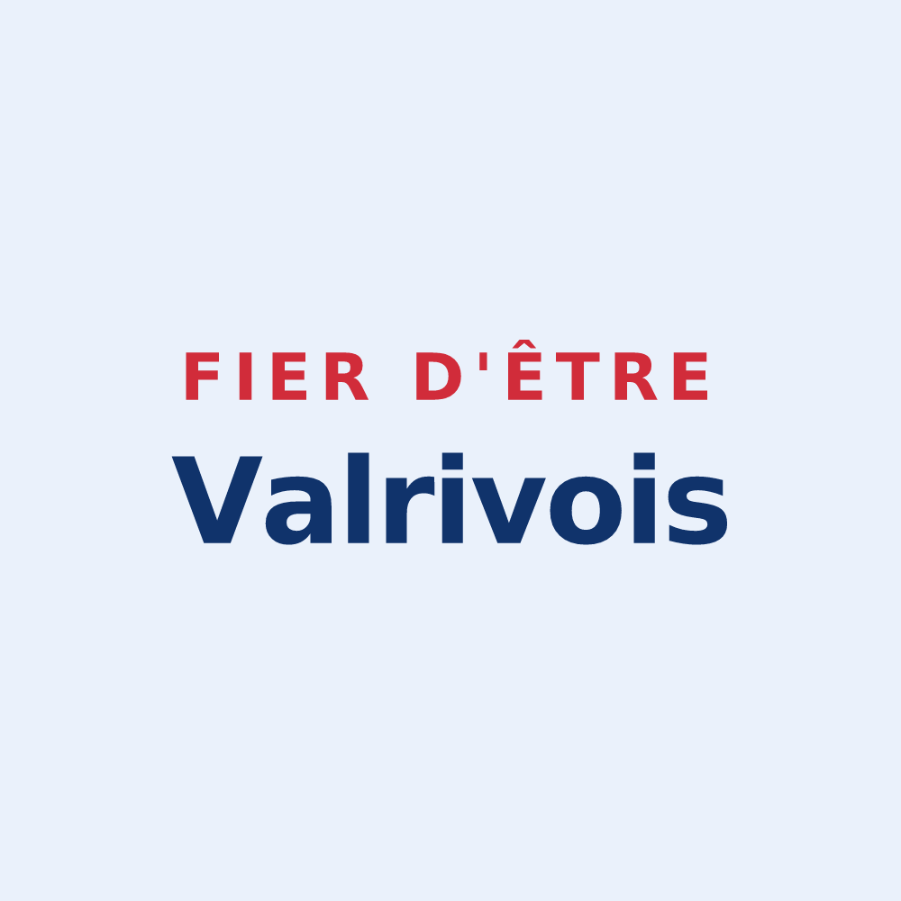 Sticker « Fier d'être Valrivois » — design pour Laval-en-Brie