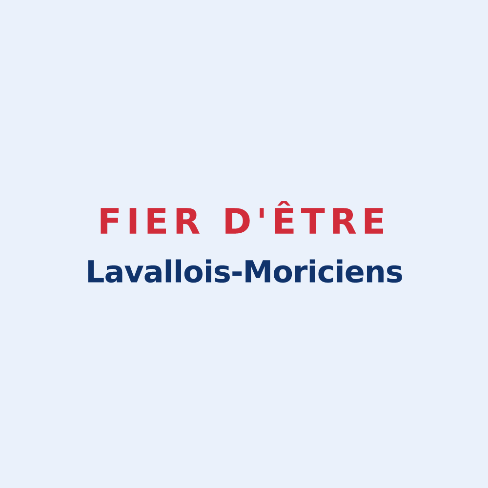 Sticker « Fier d'être Lavallois-Moriciens » — design pour Laval-Morency