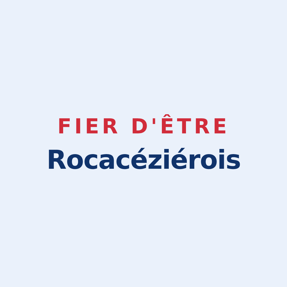Sticker « Fier d'être Rocacéziérois » — design pour Laval-Roquecezière