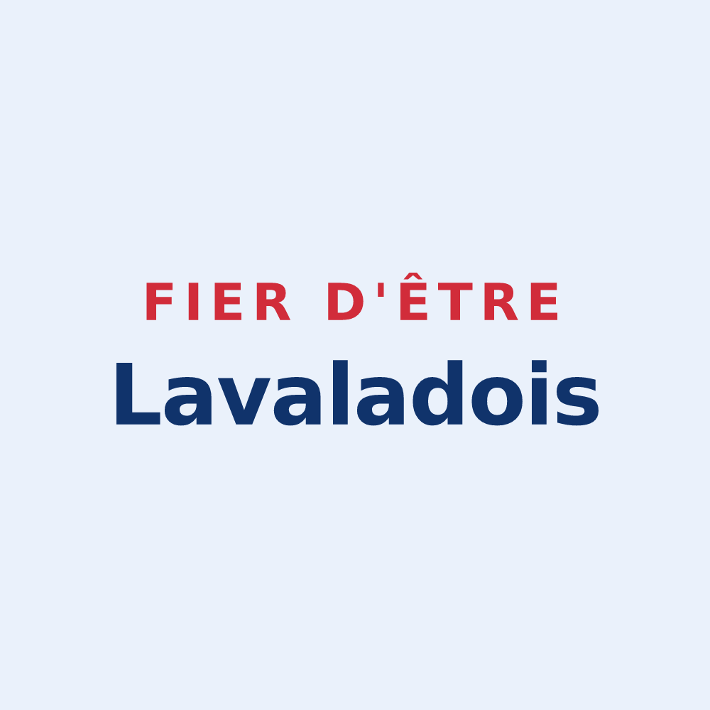Sticker « Fier d'être Lavaladois » — design pour Lavalade