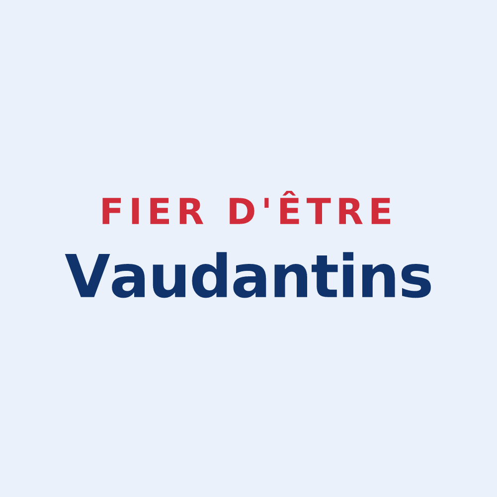 Sticker « Fier d'être Vaudantins » — design pour Lavaldens