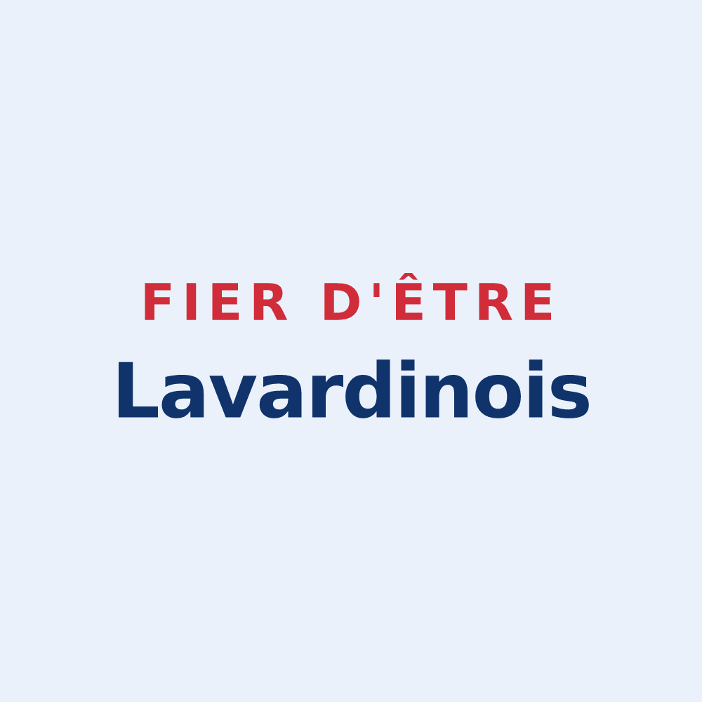 Sticker « Fier d'être Lavardinois » — design pour Lavardin