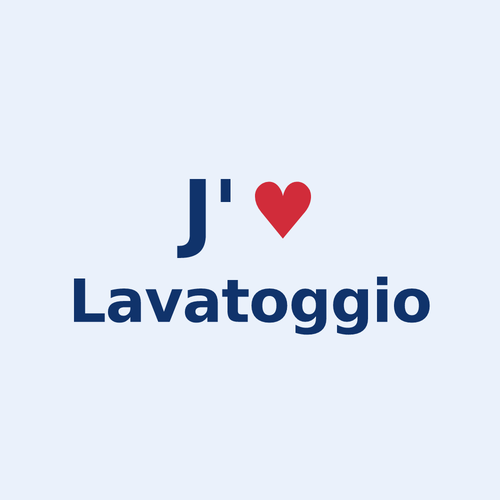 Sticker personnalisé Lavatoggio — design J'aime Lavatoggio