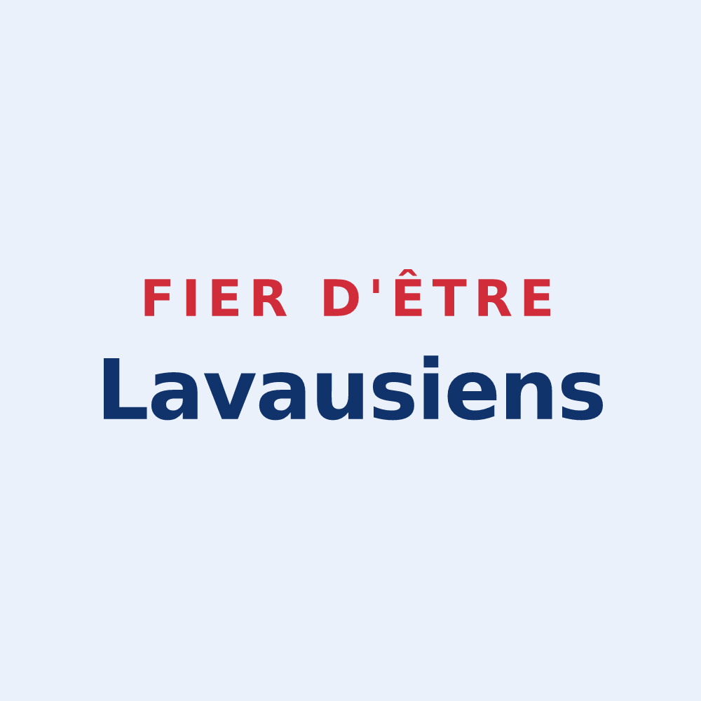 Sticker « Fier d'être Lavausiens » — design pour Lavau-sur-Loire