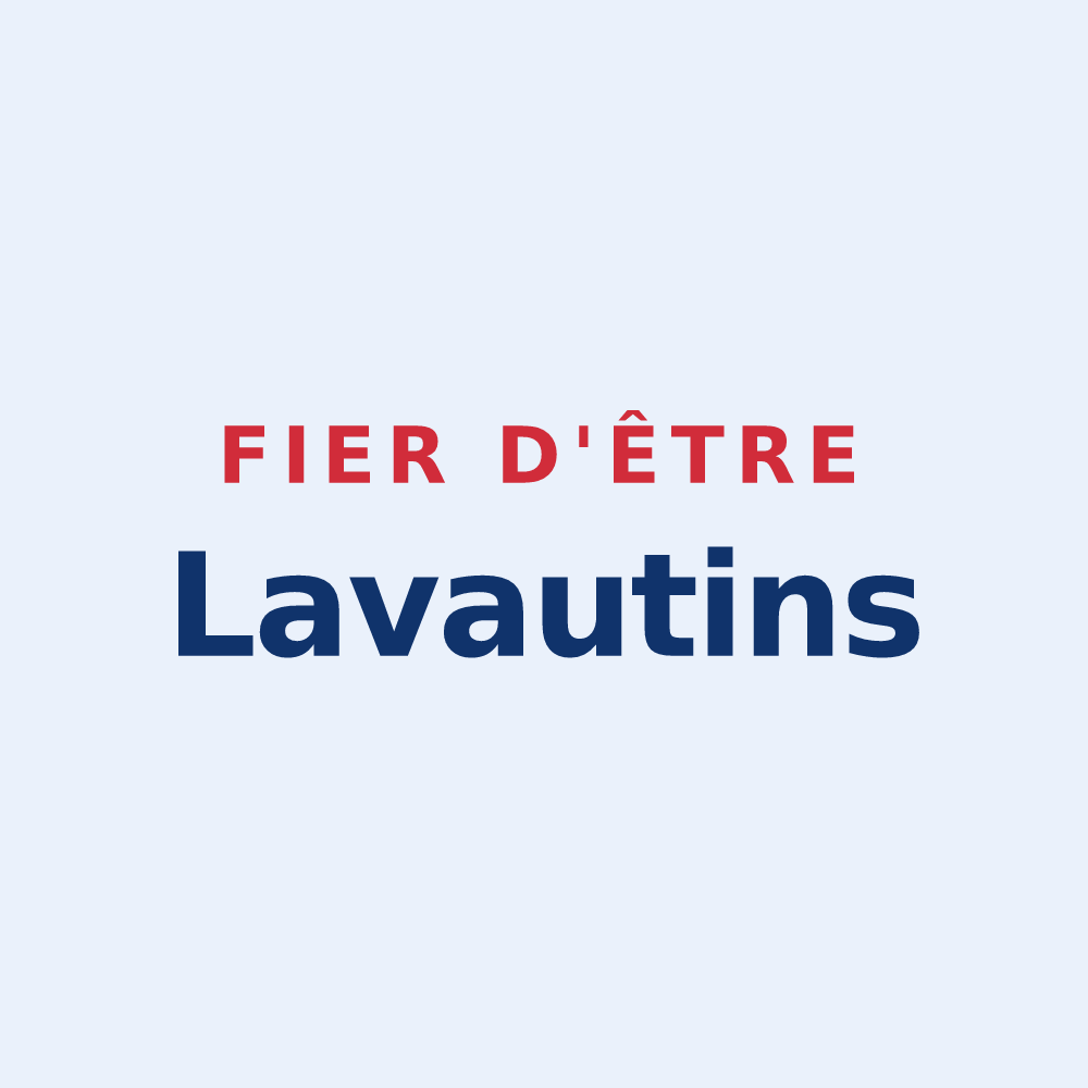 Sticker « Fier d'être Lavautins » — design pour Lavau