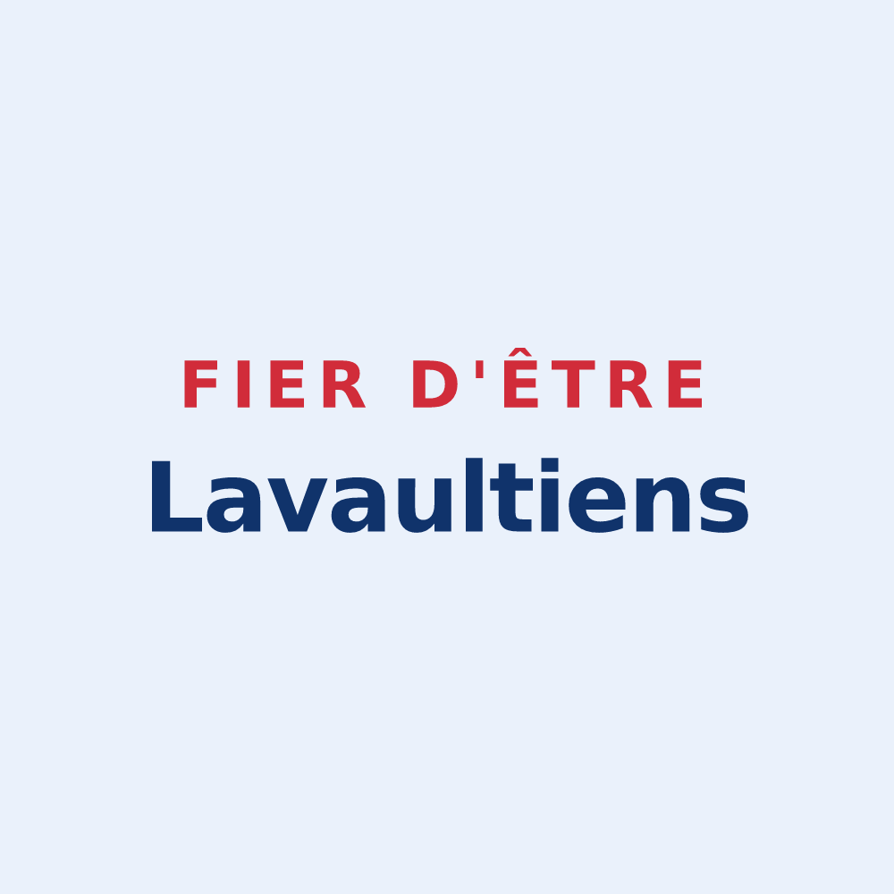 Sticker « Fier d'être Lavaultiens » — design pour Lavault-de-Frétoy