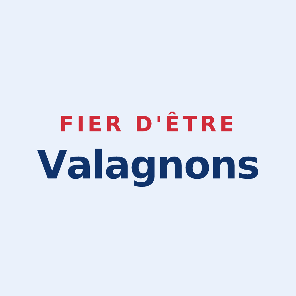 Sticker « Fier d'être Valagnons » — design pour Laveissière