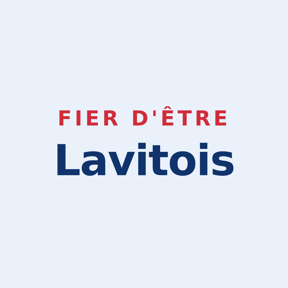 Sticker « Fier d'être Lavitois » — design pour Lavit