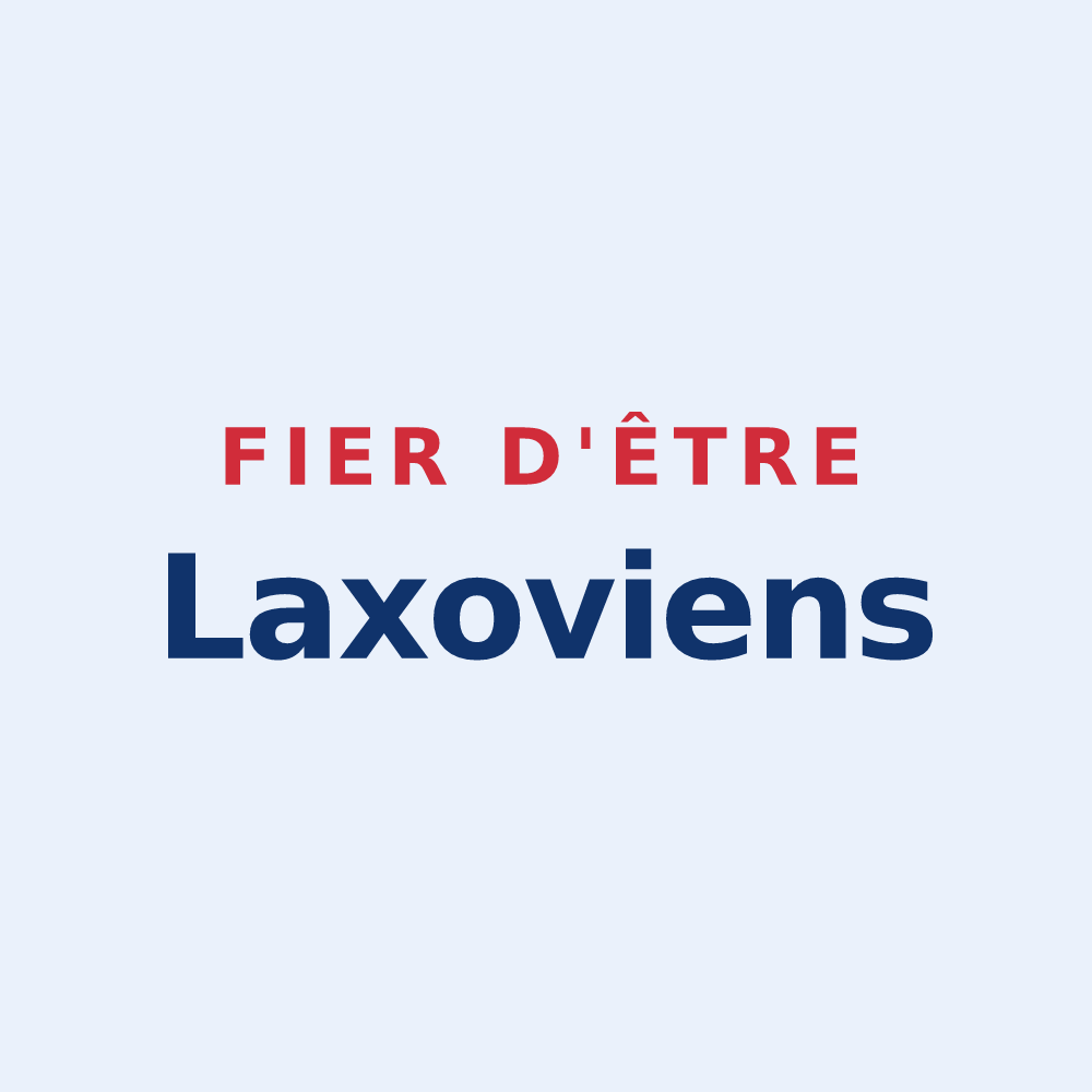 Sticker « Fier d'être Laxoviens » — design pour Laxou