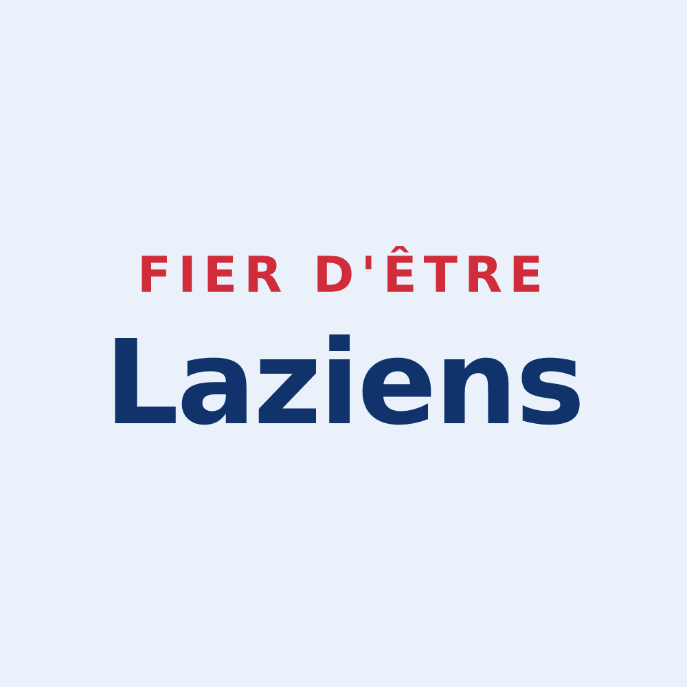 Sticker « Fier d'être Laziens » — design pour Laz