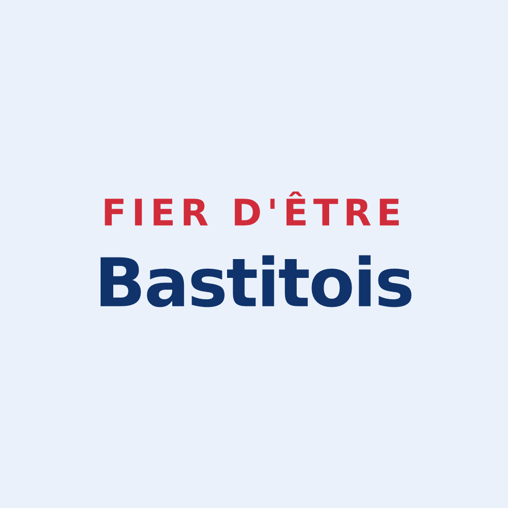 Sticker « Fier d'être Bastitois » — design pour Le Bastit