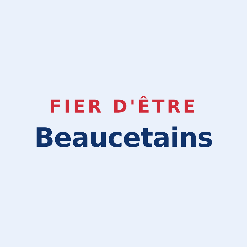 Sticker « Fier d'être Beaucetains » — design pour Le Beaucet