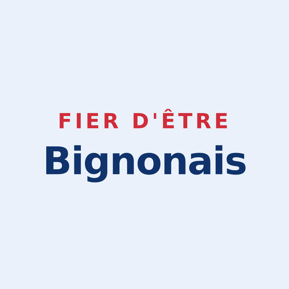 Sticker « Fier d'être Bignonais » — design pour Le Bignon-Mirabeau
