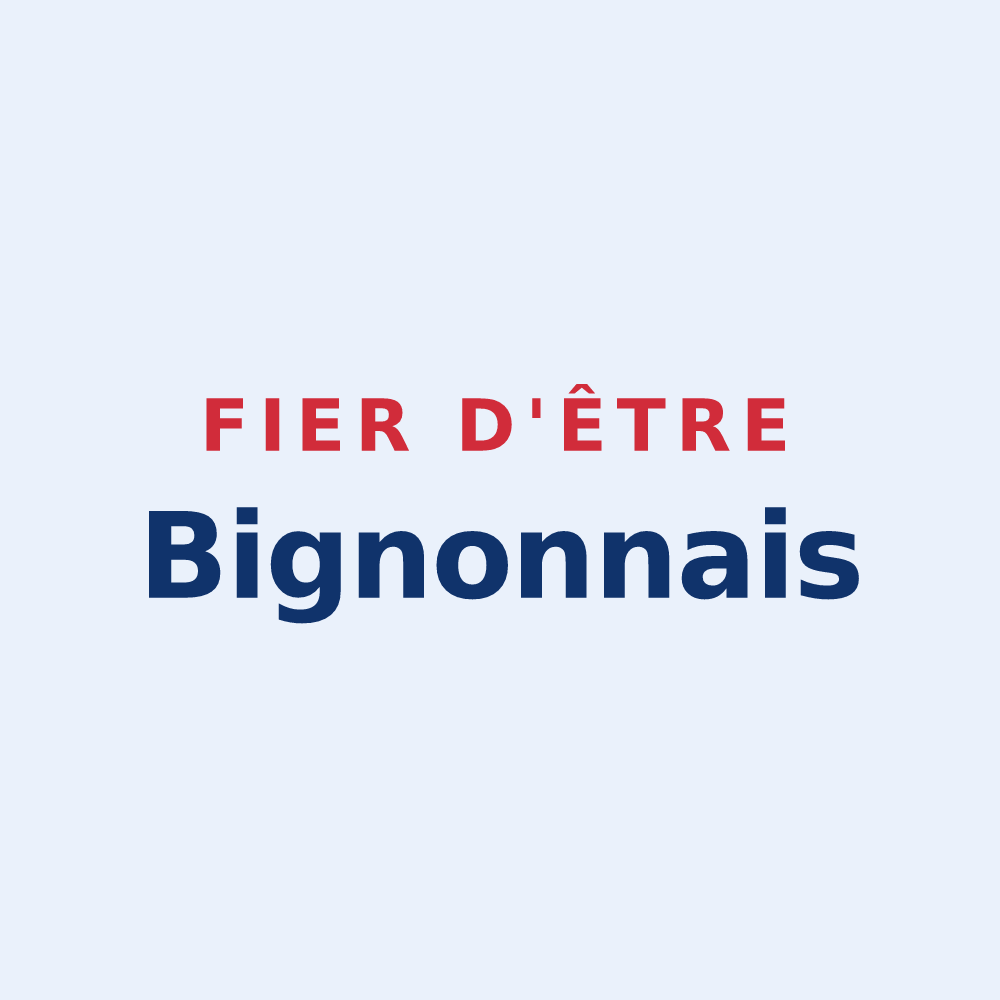 Sticker « Fier d'être Bignonnais » — design pour Le Bignon