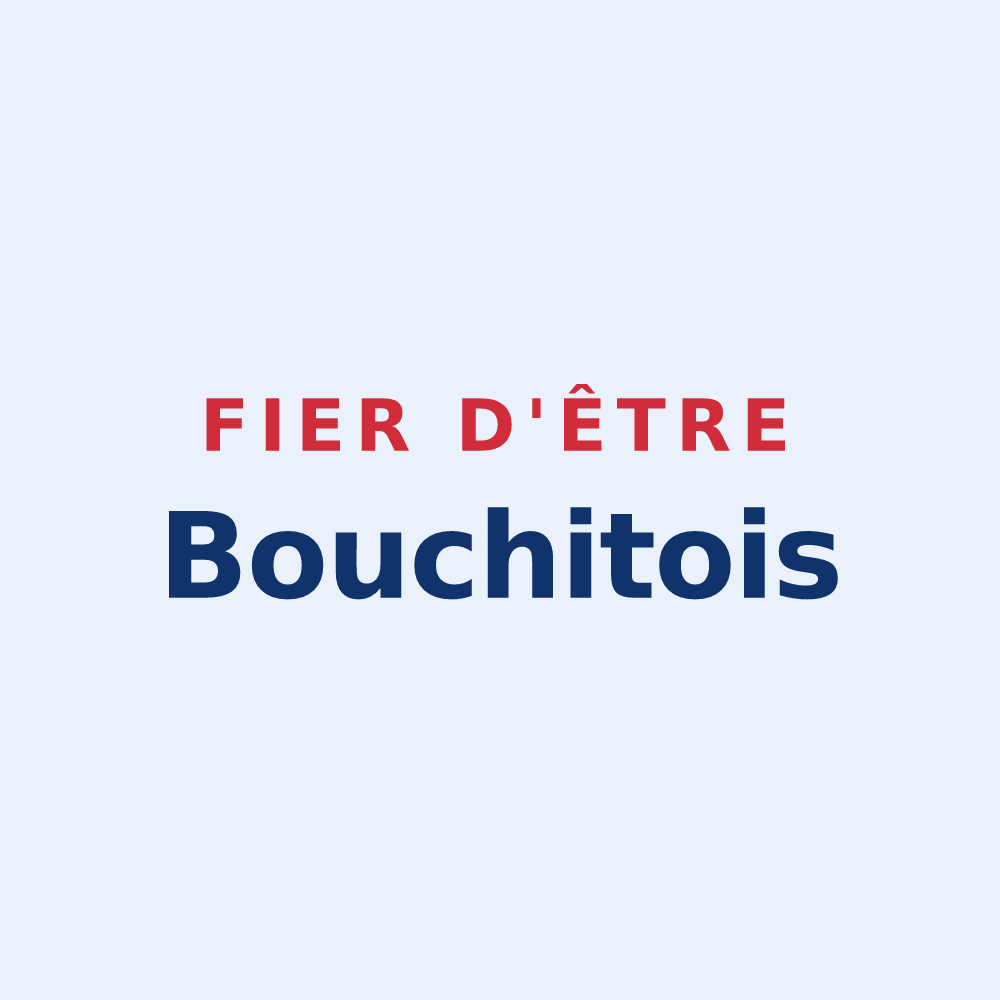 Sticker « Fier d'être Bouchitois » — design pour Le Bouchet-Saint-Nicolas