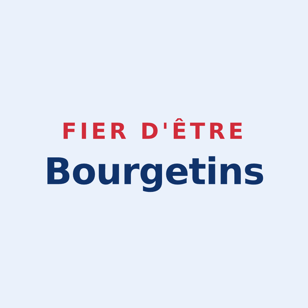 Sticker « Fier d'être Bourgetins » — design pour Le Bourget