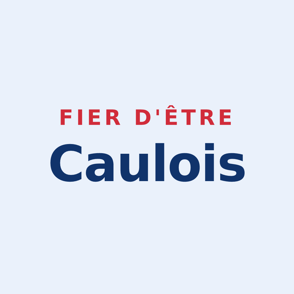 Sticker « Fier d'être Caulois » — design pour Le Caule-Sainte-Beuve