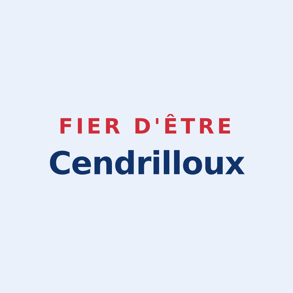 Sticker « Fier d'être Cendrilloux » — design pour Le Cendre