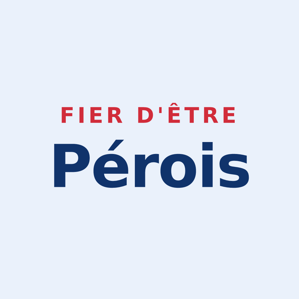 Sticker « Fier d'être Pérois » — design pour Le Champ-Saint-Père