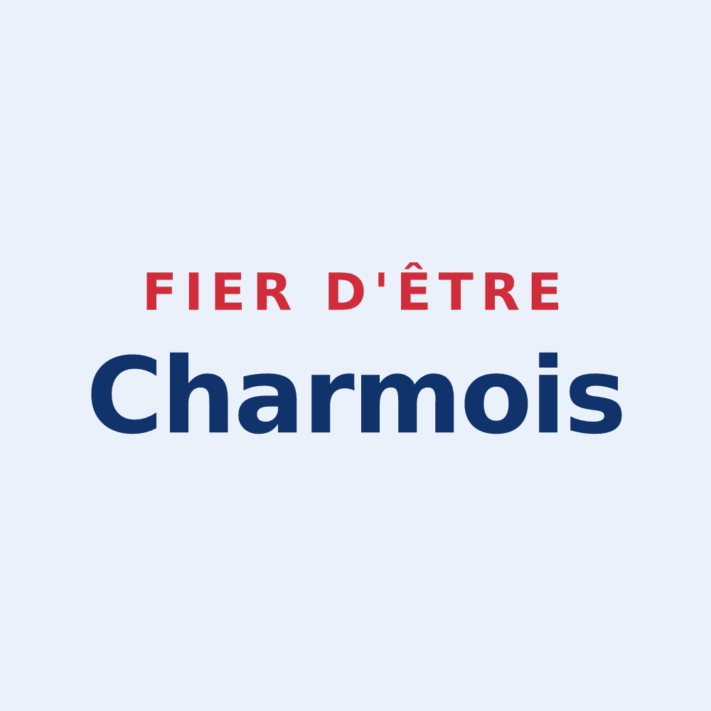 Sticker « Fier d'être Charmois » — design pour Le Charme