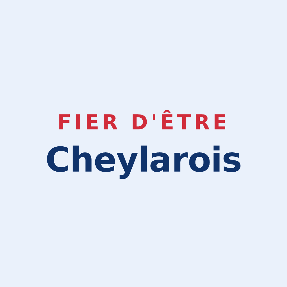 Sticker « Fier d'être Cheylarois » — design pour Le Cheylard