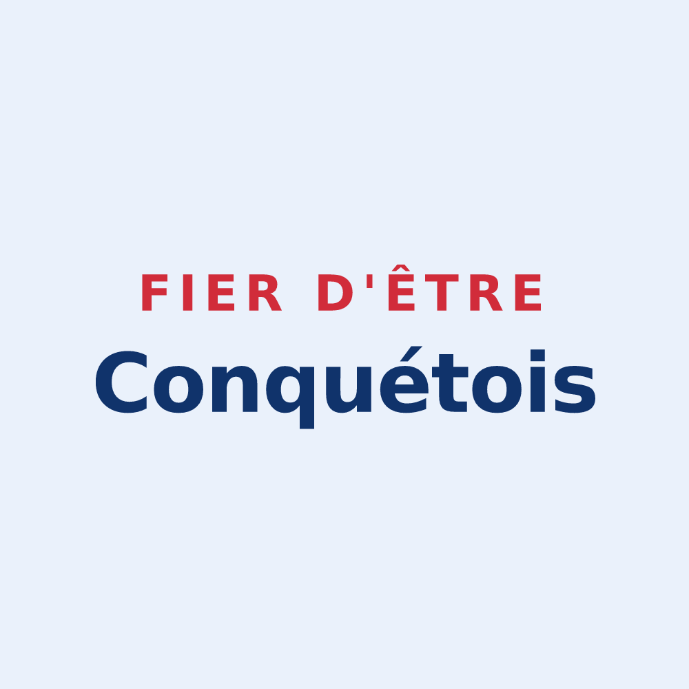 Sticker « Fier d'être Conquétois » — design pour Le Conquet