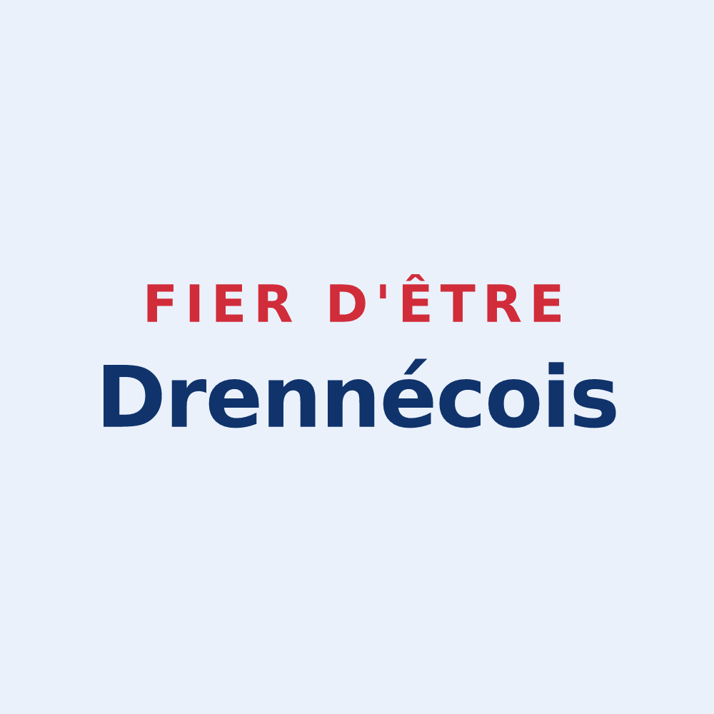 Sticker « Fier d'être Drennécois » — design pour Le Drennec