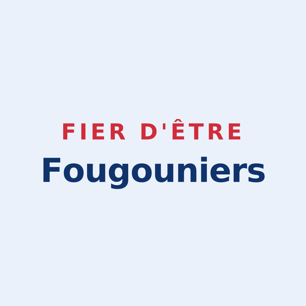 Sticker « Fier d'être Fougouniers » — design pour Le Falgoux