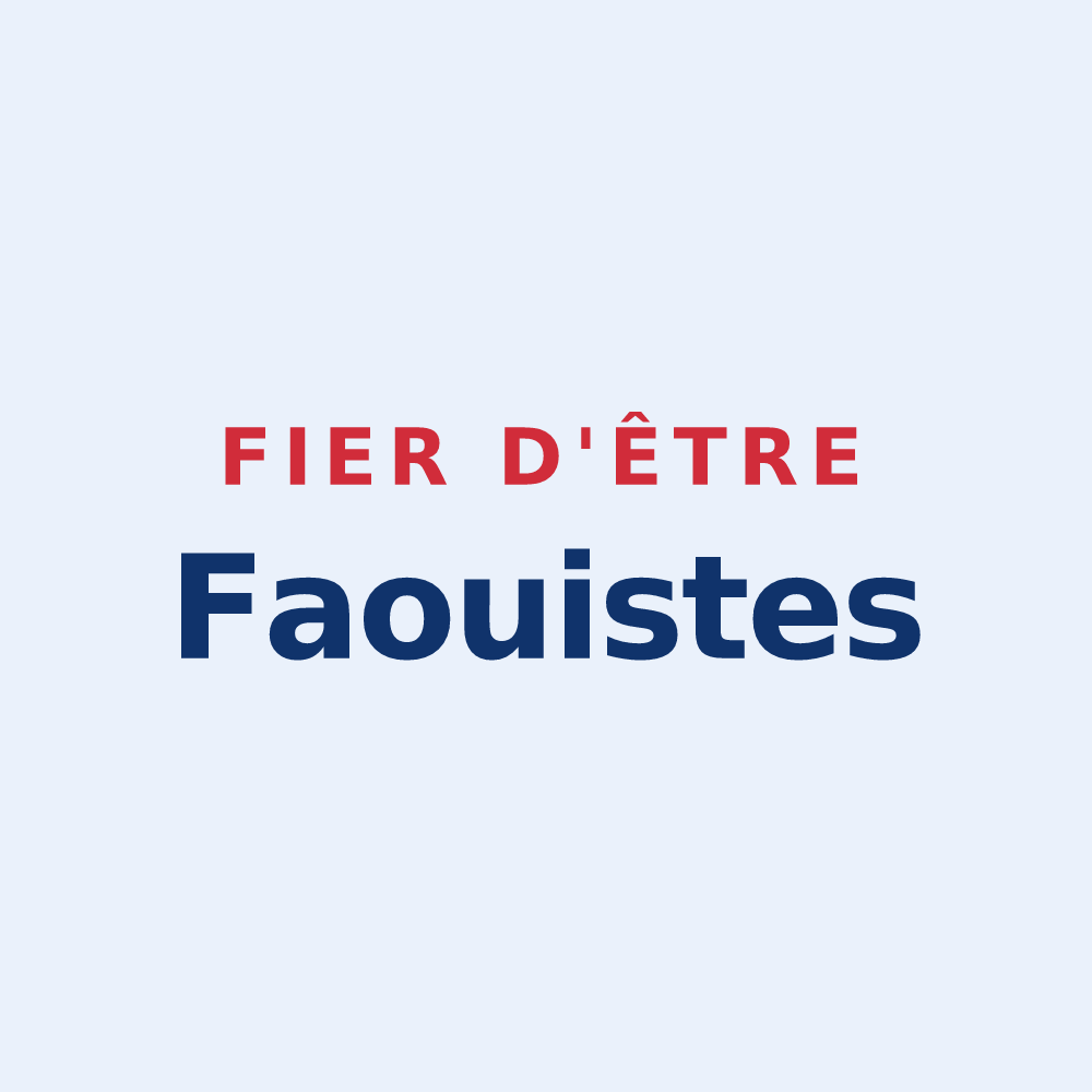 Sticker « Fier d'être Faouistes » — design pour Le Faou