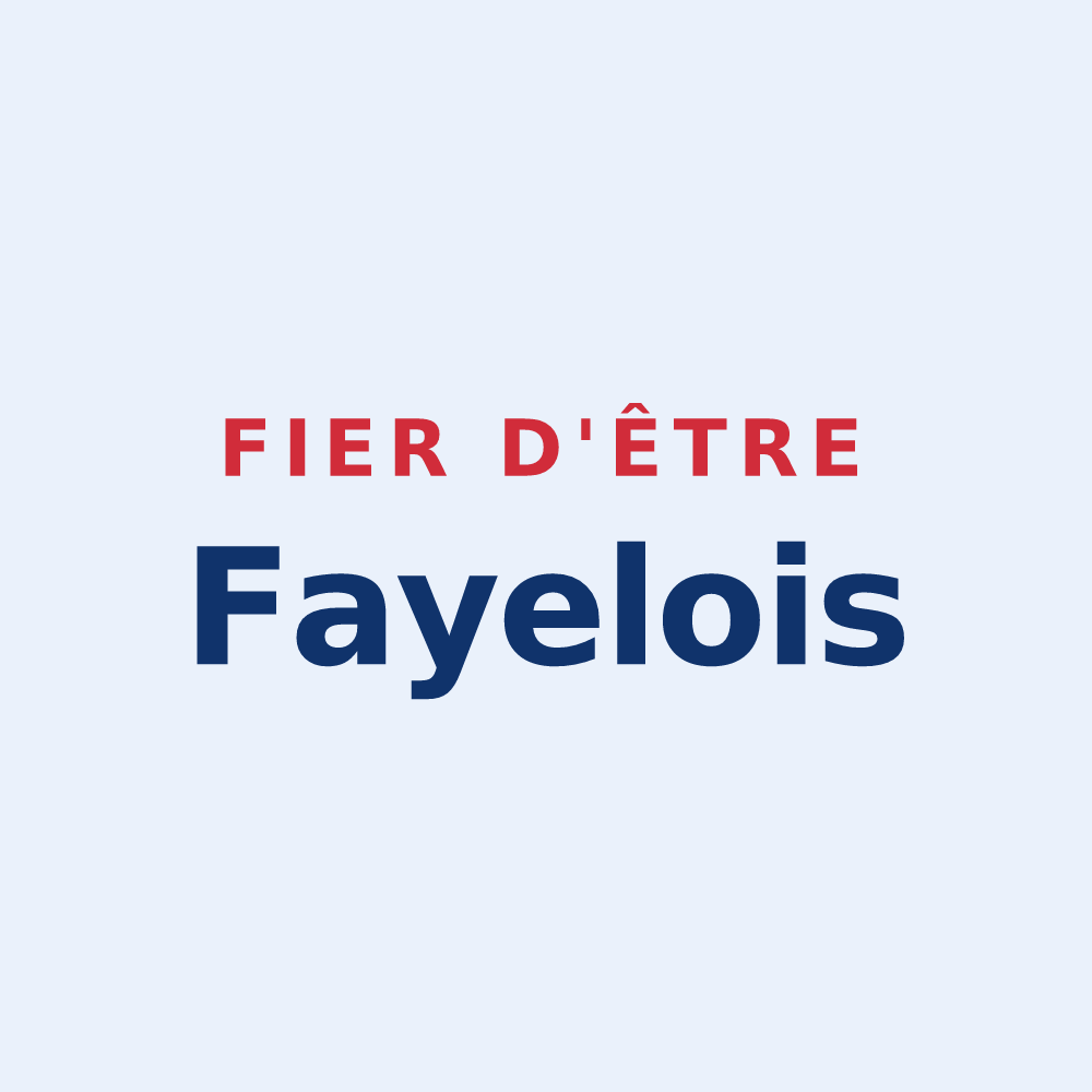 Sticker « Fier d'être Fayelois » — design pour Le Fayel