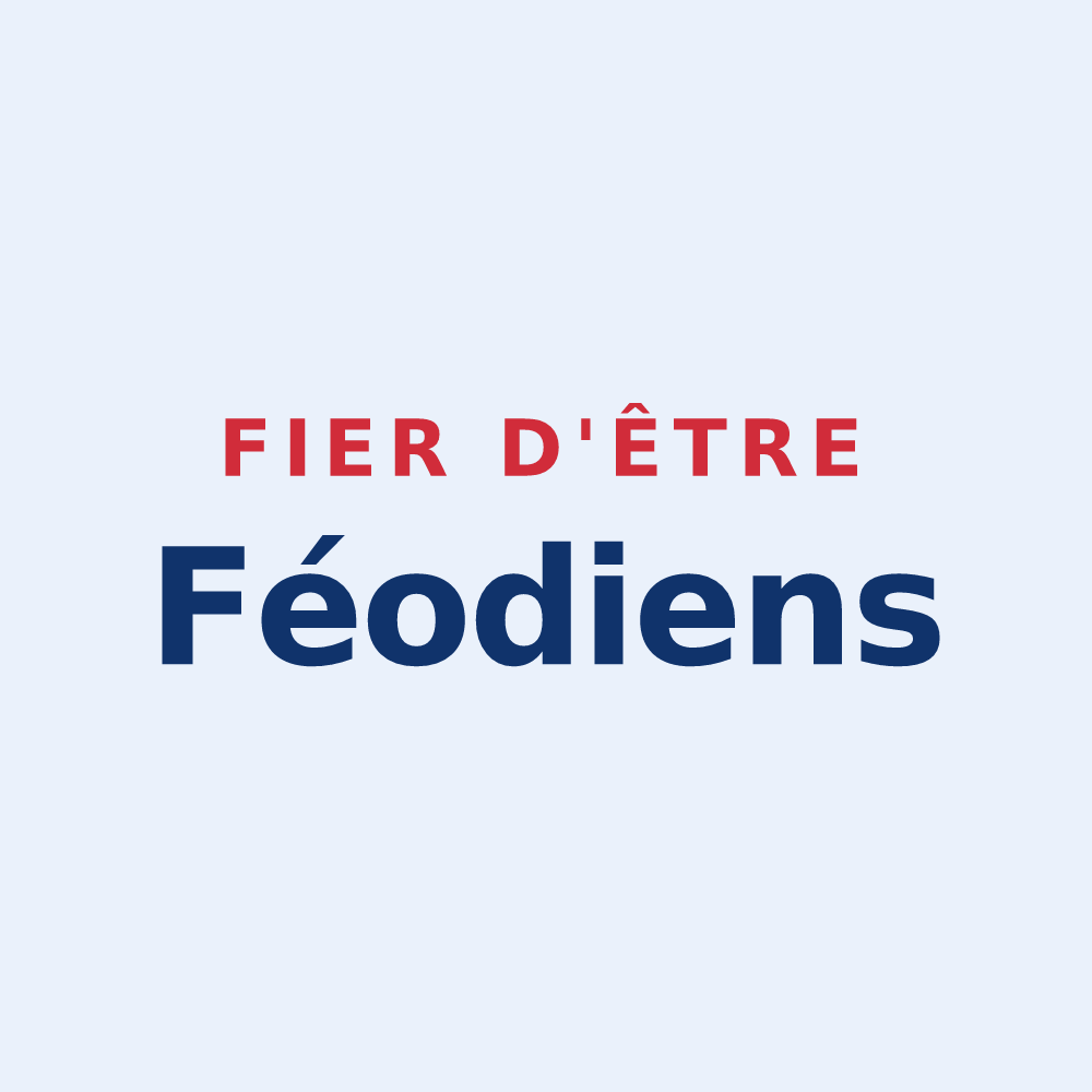 Sticker « Fier d'être Féodiens » — design pour Le Fieu