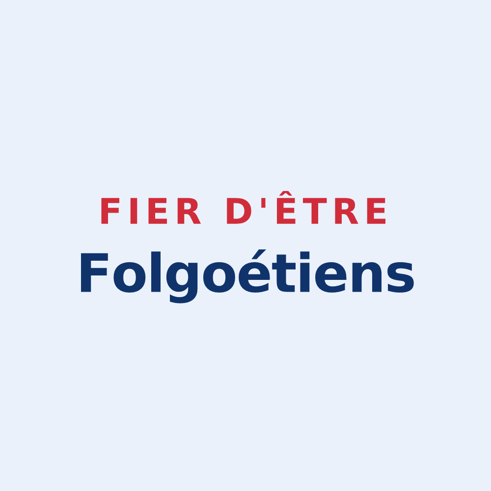 Sticker « Fier d'être Folgoétiens » — design pour Le Folgoët