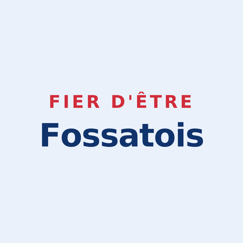 Sticker « Fier d'être Fossatois » — design pour Le Fossat