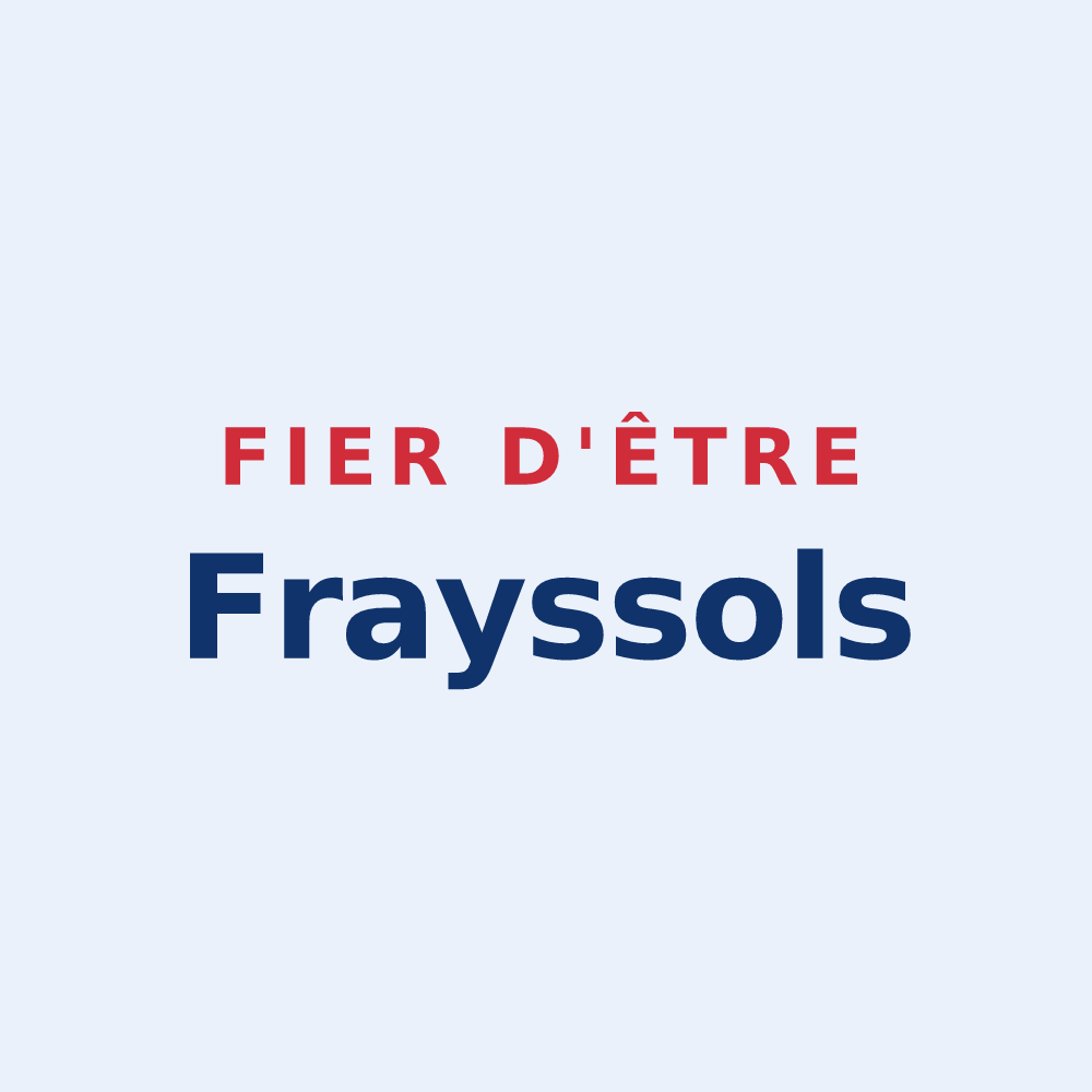 Sticker « Fier d'être Frayssols » — design pour Le Fraysse